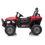 Elektrické autíčko - BBH-016 - nelakované - červené